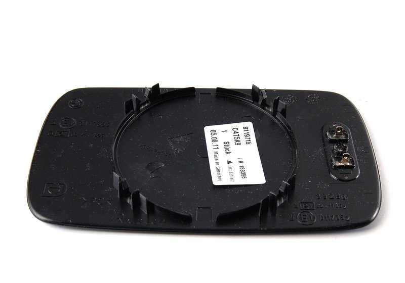 Right Rearvisor Colefactable Convex OEM 51168119715 for BMW E34, E36, E39. Compatible with models such as 316i, 318i and others. Original BMW piece.