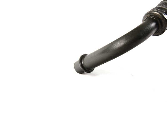 OEM 17221728764 oil radiator return pipe for BMW E34 520i and 525i with M50 motor and automatic change. Original BMW.