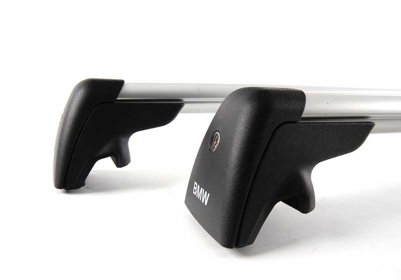 Barras de techo (portaequipajes) OEM 82710415052 para BMW E61, E61N. Original BMW.