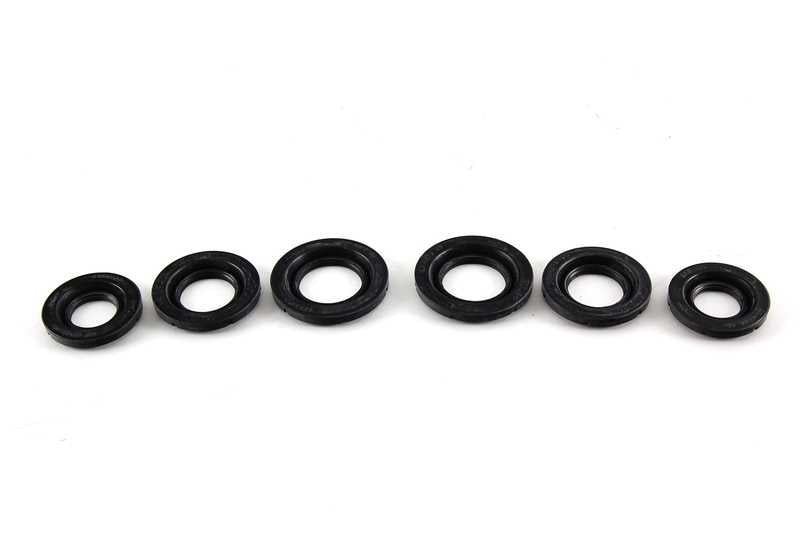 Juego de juntas para pinza de freno OEM 34116780507 para BMW E81, E82, E87, E88, E90, E91, E92, E93 y MINI R56. Original BMW y MINI.