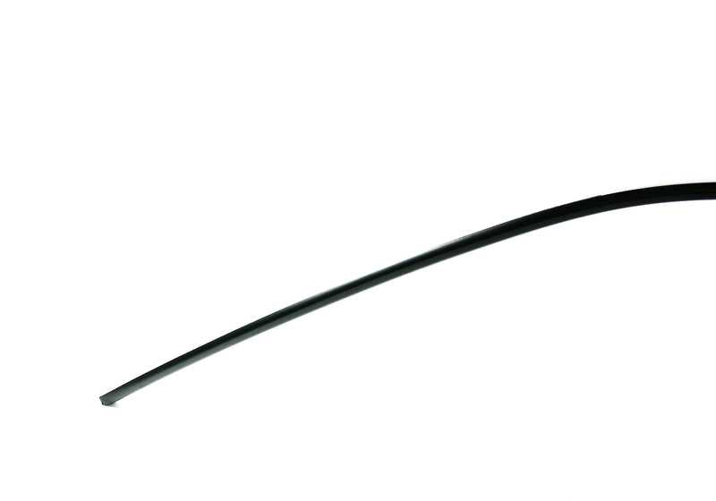 Listón de adorno vierteaguas izquierdo OEM 51138208499 para BMW Serie 3 E46. Original BMW.