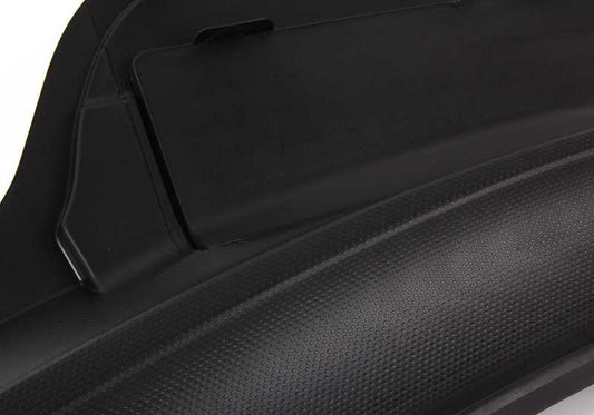 Cubierta lateral derecha OEM 51132751210 para MINI R55, R56, R57 (todos los modelos: Cooper, Cooper S, Cooper D). Pieza exterior original MINI para paso de rueda delantero derecho.