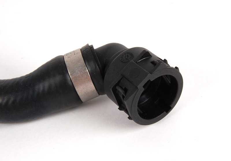Manguera módulo refrigeración baja temperatura OEM 17127540020 para BMW E82, E88, E90, E91, E92 y E93. Original BMW.