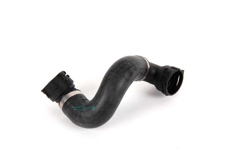 Manguera inferior del radiador al termostato OEM 17127531581 para BMW E82, E87, E88, E90, E91, E92, E93. Original BMW.