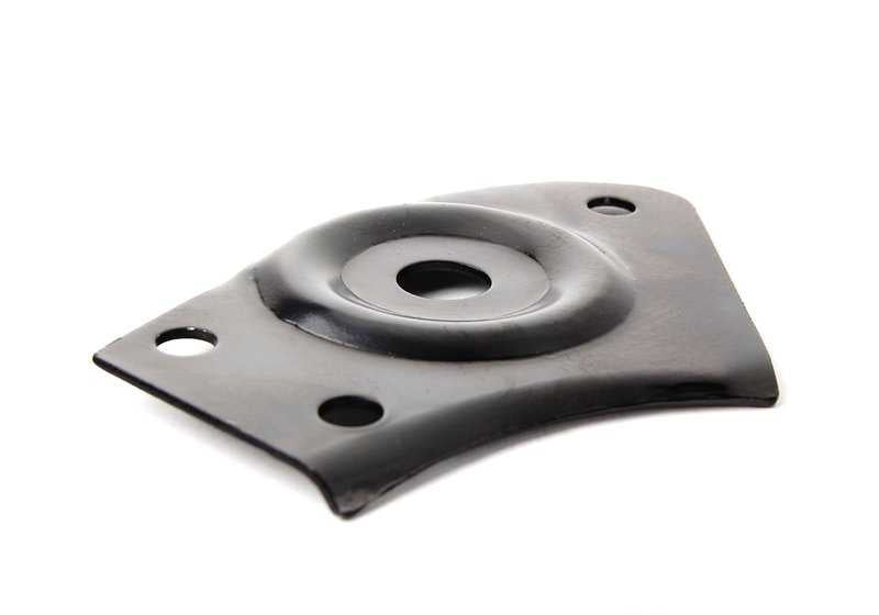 Refuerzo de subchasis trasero delantero derecho OEM 41002256496 para BMW E36. Original BMW.