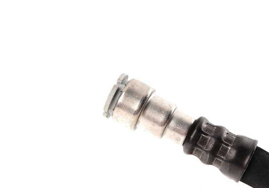 Tubería de retorno del radiador de aceite OEM 17227577623 para BMW E46. Original BMW.