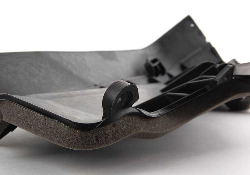 Separador superior derecho del compartimento del motor OEM 51717169420 para BMW E70, E71, E72. Original BMW