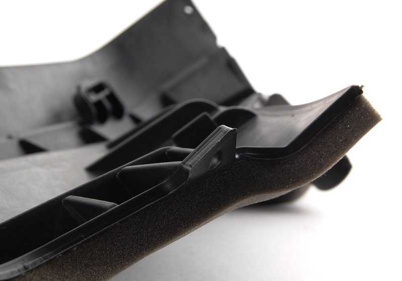 Separador superior derecho del compartimento del motor OEM 51717169420 para BMW E70, E71, E72. Original BMW