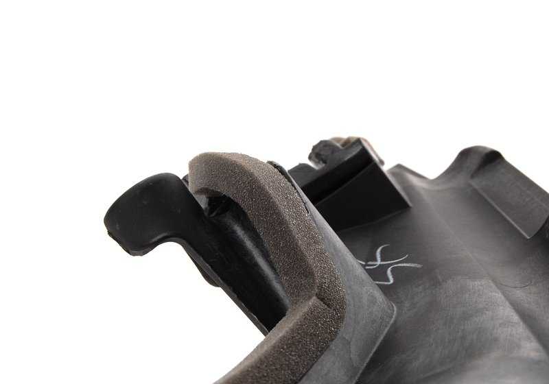 Separador superior derecho del compartimento del motor OEM 51717169420 para BMW E70, E71, E72. Original BMW