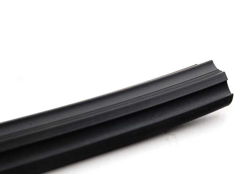Guía cristal trasera izquierda OEM 51348213983 para BMW Serie 3 E36 (316i, 318i). Original BMW.