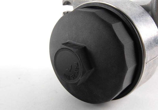 Filtro de aceite sin conexión a radiador de aceite OEM 11427511169 para BMW E39, E32, E38, E31, E53, E52. Original BMW.