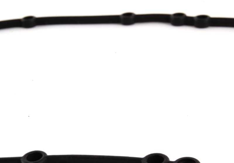 Junta perfilada OEM 11131432109 para BMW E36, E46, Z3 (modelos 316i, 316Ci, 316i Compact). Pieza original BMW. Se instala en la zona de la tapa del cárter o sistema de medición de aceite.