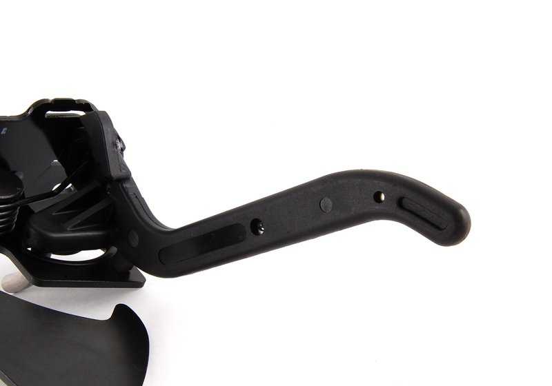 Cierre de seguridad capó delantero OEM 51237145413 para BMW E65 y E66. Original BMW.