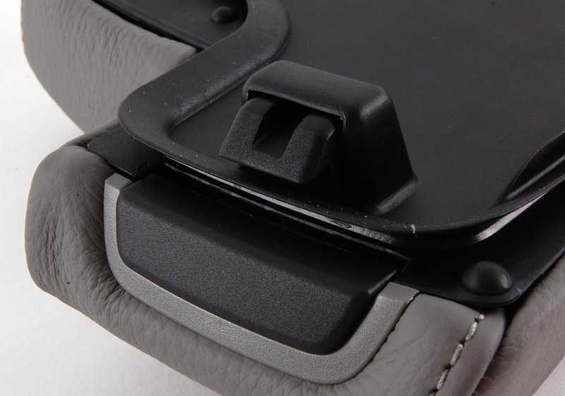 Reposabrazos central delantero gris OEM 51169133813 para BMW E90, E91, E92, E93. Compatible con modelos 316d, 316i. Original BMW.