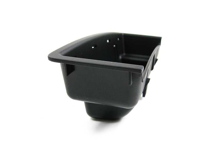 Compartimento de almacenamiento trasero inferior OEM 51167154481 para BMW E90, E91. Original BMW.