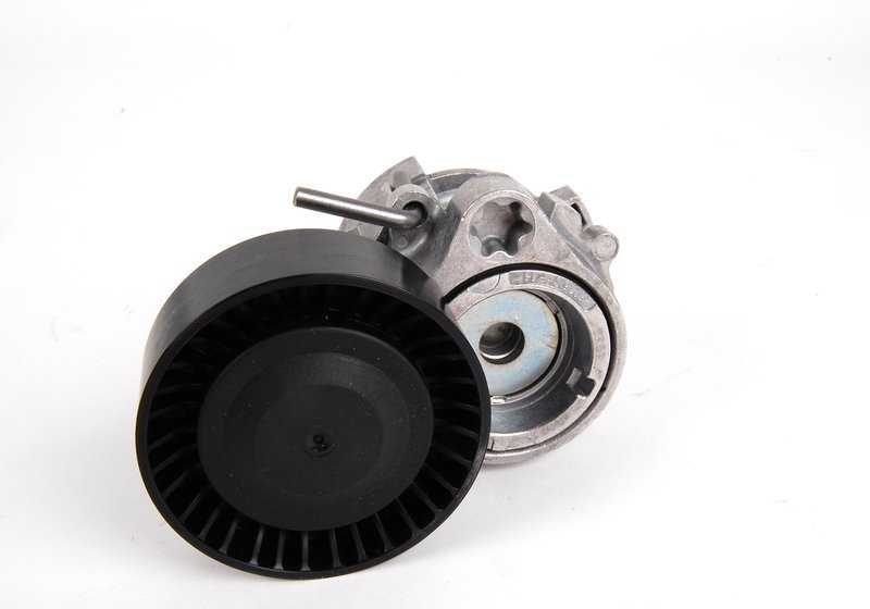 Tensor de correa OEM 11287512758 para BMW E46, E39, E60, E61, E65, E66, E83, E53, E85. Compatible con motores M54. Original BMW.