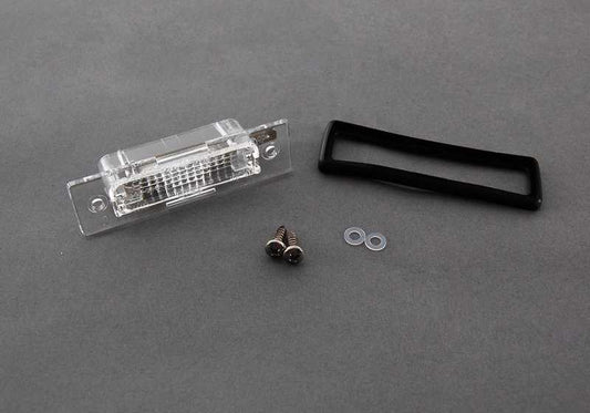 Luz de matrícula trasera OEM 63261372763 para BMW Serie 3 E30, Serie 5 E28, Serie 6 E24, Serie 7 E23, Z1 E30, M1 E26… y más. Original BMW.