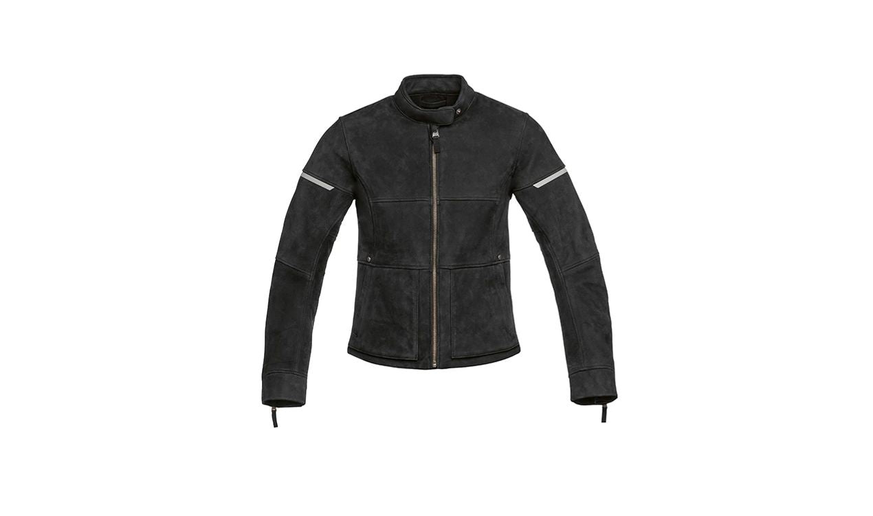 Chaqueta Furka mujer negra talla 46 OEM 76135A80D39 para BMW Motorrad. Original BMW Motorrad.