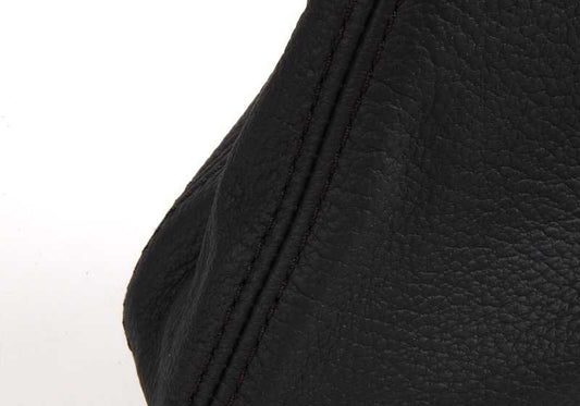 LEATHER COVER FOR HAND BRAKE lever 34408227928 FOR BMW E46. Original BMW.