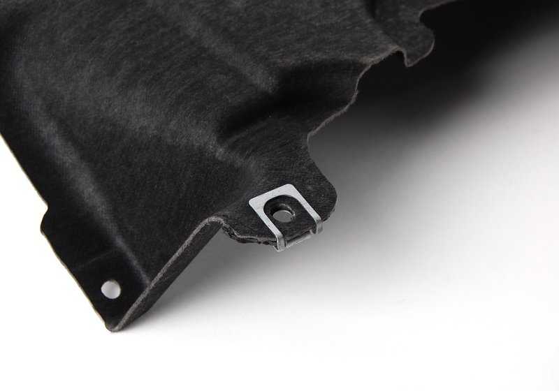 Cubierta inferior central OEM 51757019869 para BMW E60, E61, E63, E64. Protección del motor y bajos. Repuesto original BMW.