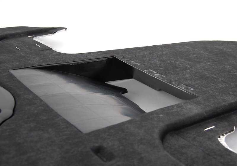 Cubierta inferior central OEM 51757019869 para BMW E60, E61, E63, E64. Protección del motor y bajos. Repuesto original BMW.