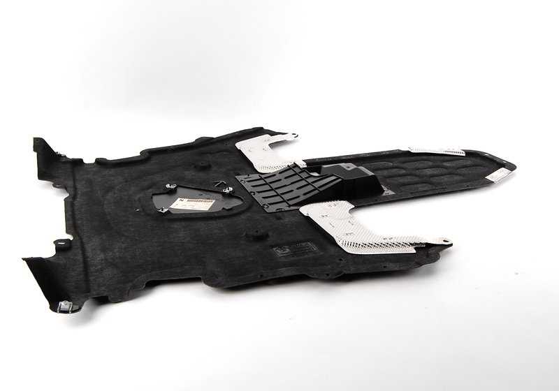 Cubierta inferior central OEM 51757019869 para BMW E60, E61, E63, E64. Protección del motor y bajos. Repuesto original BMW.