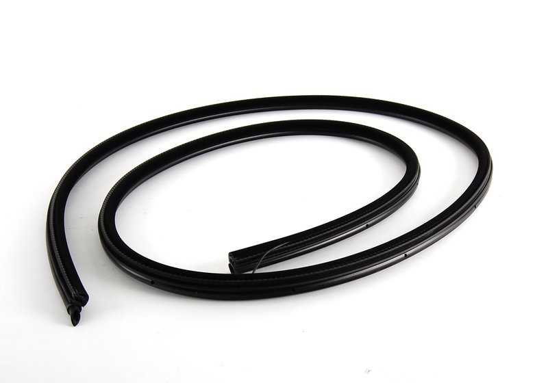 Protector de borde puerta delantera OEM 51727122433 para BMW E60, E61. Pieza original BMW.