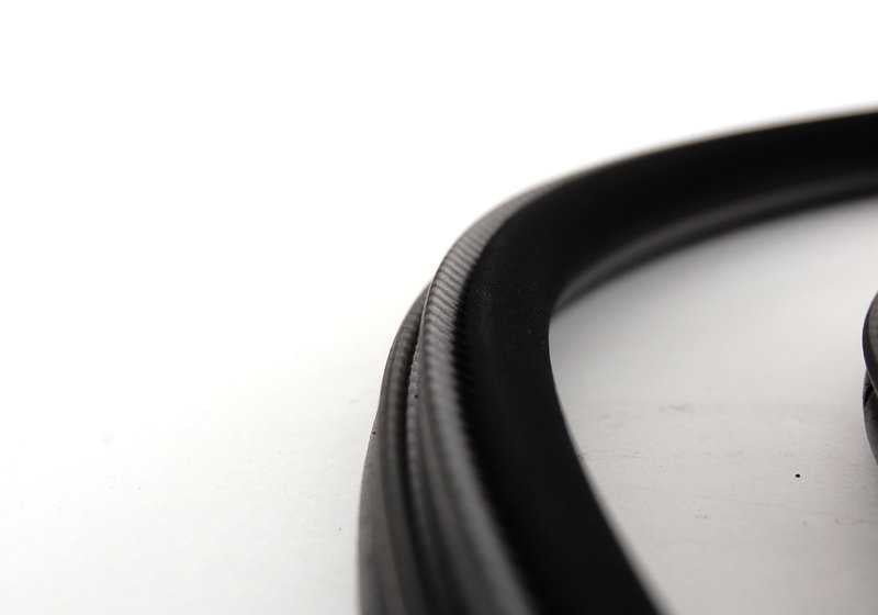 Protector de borde puerta delantera OEM 51727122433 para BMW E60, E61. Pieza original BMW.