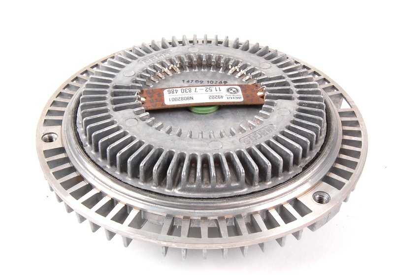 Embrague del ventilador OEM 11527830486 para BMW E39 y E52. Original BMW.