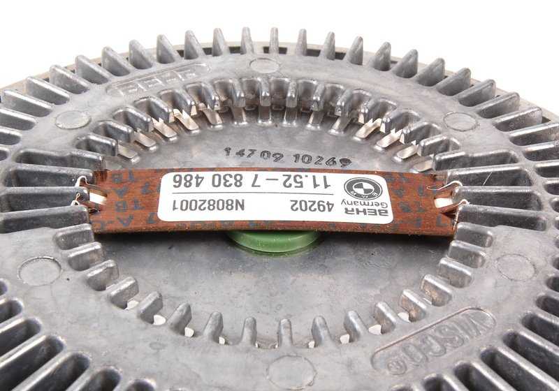 Embrague del ventilador OEM 11527830486 para BMW E39 y E52. Original BMW.