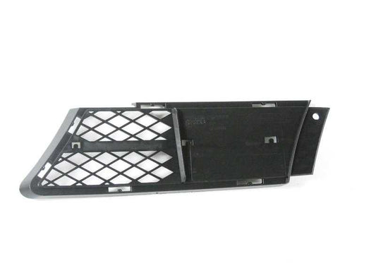 Rejilla delantera abierta derecha OEM 51117134082 para BMW E90, E91. Original BMW.
