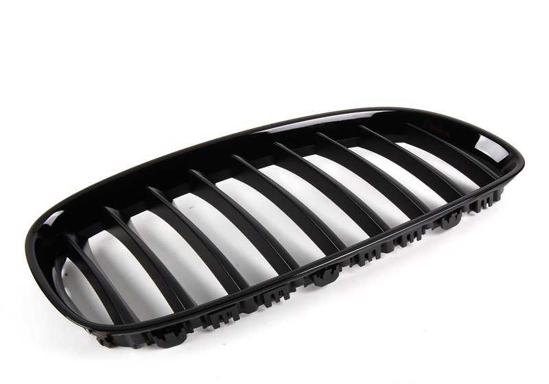 Parrilla decorativa delantera derecha negro brillo OEM 51712150252 para BMW Z4 E89. Original BMW.