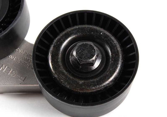 Rouleau tendeur avec levier OEM 11282248214 pour BMW Série 5 E39, Série 7 E38. Véritable BMW.