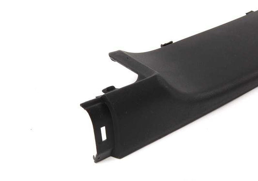 Moldura central del parachoques trasero OEM 51128212589 para BMW E46. Original BMW.