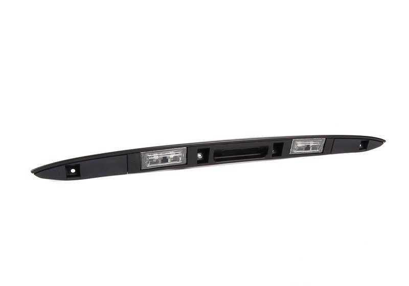 Moldura interior trasera derecha cromada OEM 51228243376 para BMW E38. Original BMW.