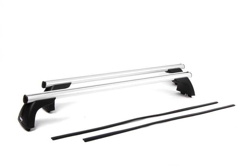 Barres de toit OEM 82710403104 pour BMW E81, E87, E90. BMW d'origine.