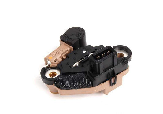 Regulador de alternador OEM 12311713839 para BMW E36, E46, E39, E38, E53, Z3. Recambio original BMW, ideal para reparar fallos de carga o batería en vehículos compatibles.