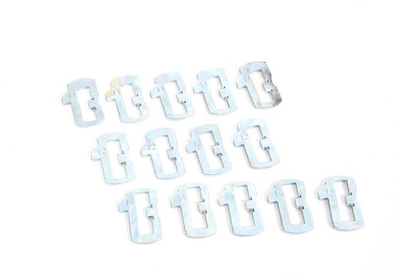 Kit reparación bombín cerradura OEM 51167001461 para BMW E82, E88, E46, E90, E91, E92, E93, E60, E61, E63, E64, E65, E66, E84, E83, E53, E70, E71, E72, E85, E86, E89, E52. Original BMW.