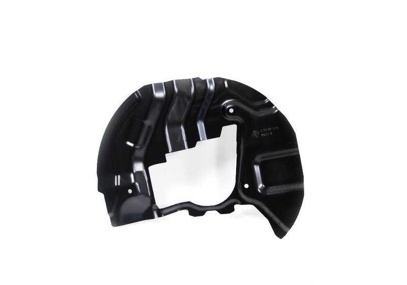 Chapa protectora freno delantera izquierda OEM 34116759595 para BMW Serie 3 E46. Pieza original BMW.