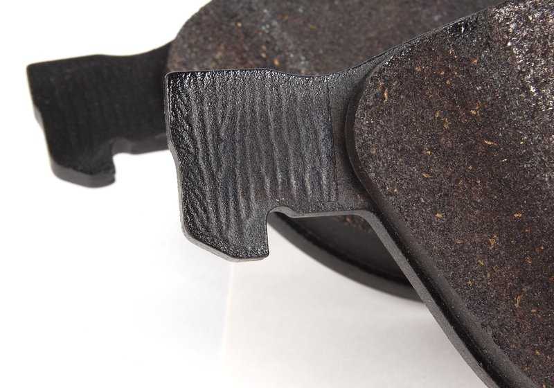 Conjunto de pastilhas de freio dianteiro OEM 34112284065 para BMW M5 E60, M5 E61, M6 E63, M6 E64. BMW genuíno.