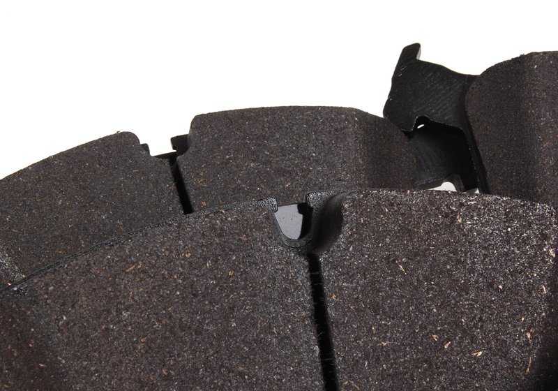 Conjunto de pastilhas de freio dianteiro OEM 34112284065 para BMW M5 E60, M5 E61, M6 E63, M6 E64. BMW genuíno.