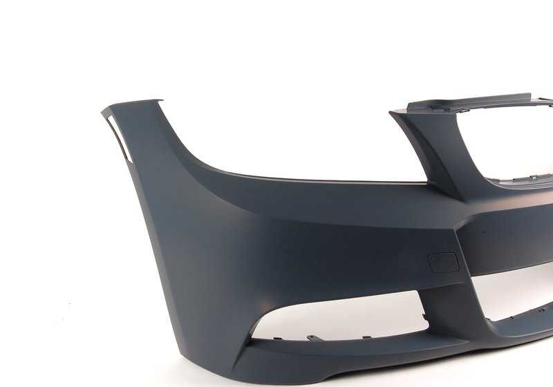 Paragolpes delantero imprimado OEM 51118049252 para BMW E90, E91. Original BMW.