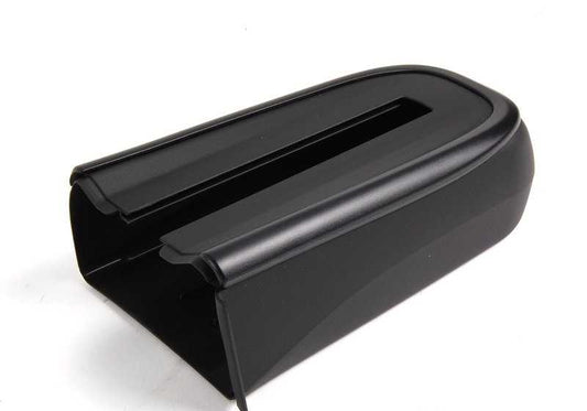 Linke Seitenabdeckung für Kopfstütze OEM 52107003543 für BMW E46, E93, E64. Original BMW.