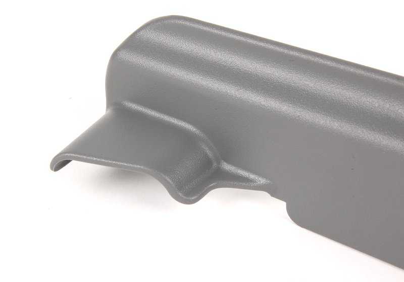 Tapa embellecedora gris OEM 52108217314 para BMW Serie 5 E39 y Serie 7 E38. Pieza original BMW.
