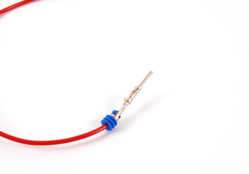 Connettore elettrico OEM 61130007657 per BMW (Modelli compatibili: E81, E82, E87, E88, E36, E46, E90, E91, E92, E93, E39, E60, E61, E63, E64, E38, E65, E66, F01, F02, F02, F02, E31, E84, E83, E53, E70, Z3, E85, E86, E89, E52). BMW originale.