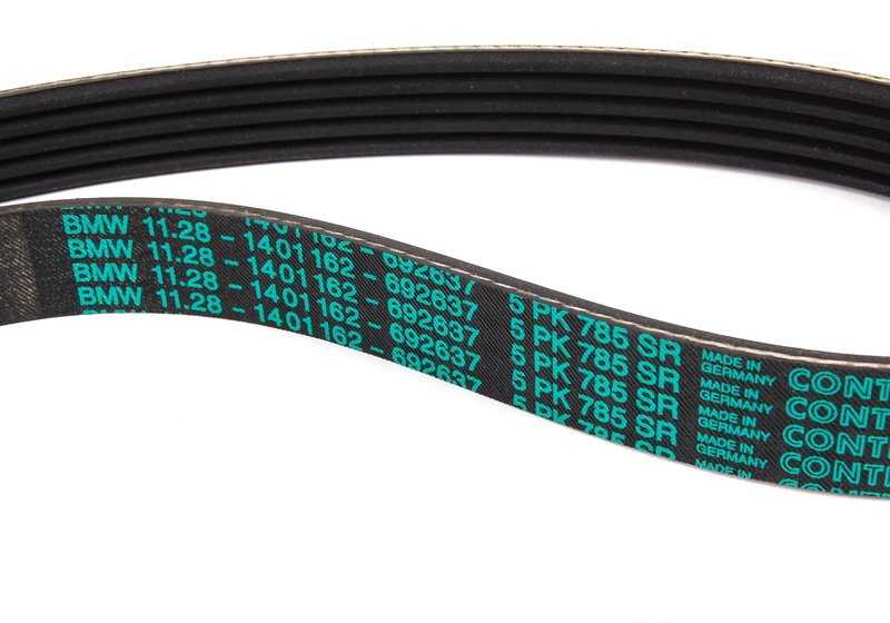 Poly V Belt (Keilrippenriemen) OEM 11281401162 for BMW E36, Z3. Genuine BMW.