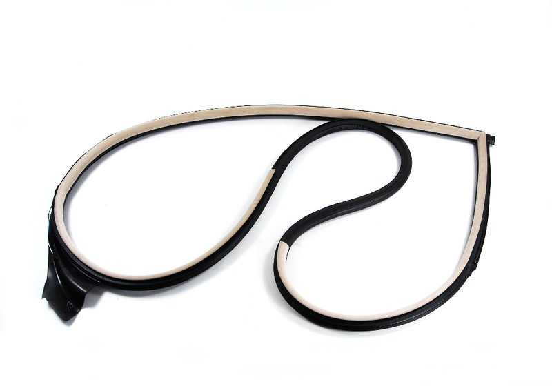 Cantonera izquierda OEM 51717161689 color HELLBEIGE para BMW Serie 3 E46 (316Ci, 318Ci, 320Ci). Original BMW.