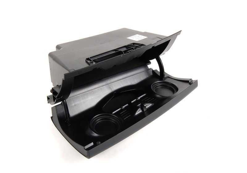 Guantera con cerradura OEM 51166959970 para MINI R50, R52, R53. Color negro panther. Compatible con modelos Cooper, One y Cooper S de 2001 a 2008. Original MINI.