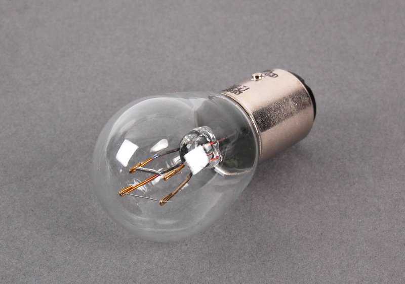 Rear incandescent lamp OEM 63217160793 for BMW 3' E30, 5' E34, X5 E53, MINI R50, R53... and more. Original BMW and MINI.