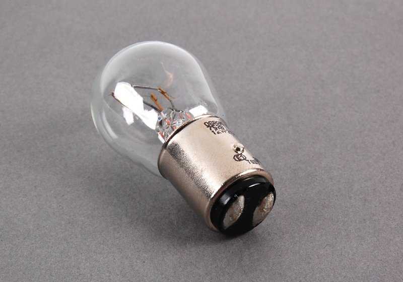 Rear incandescent lamp OEM 63217160793 for BMW 3' E30, 5' E34, X5 E53, MINI R50, R53... and more. Original BMW and MINI.